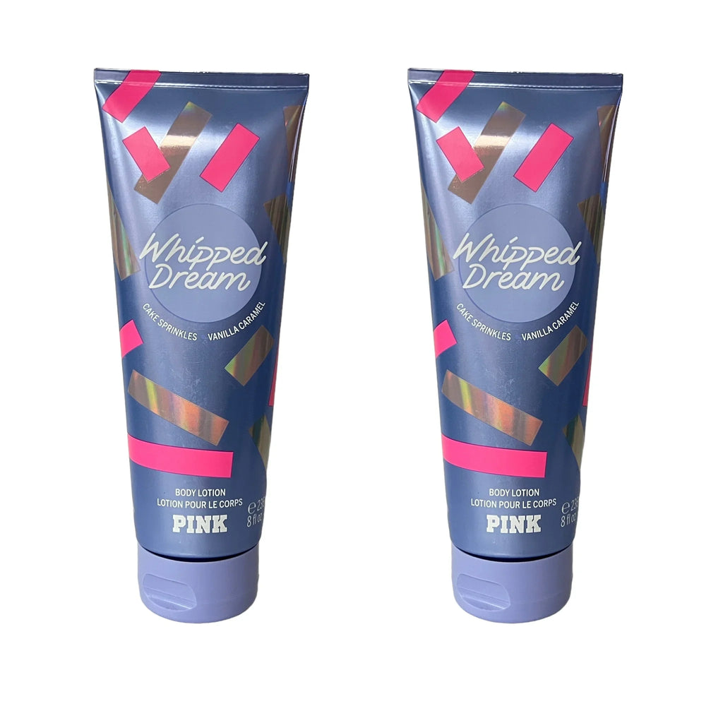 Whipped each Body Lotion Pack Victoria's Dream 2 oz Secret Pink fl 8