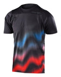 Wave Designs Black size Skyline ss Troy Lee Jersey Small