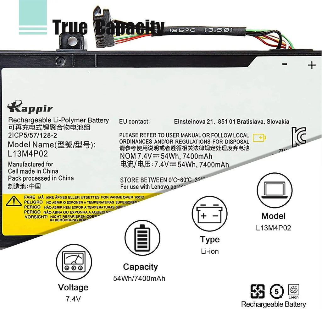 Y50-80 Erazer Replacement Laptop Y70 Y50-70 L13M4P02 y Y50P-70 Y70-70 L13N4P01 Y50P Y50 BOWEIRUI Lenovo for