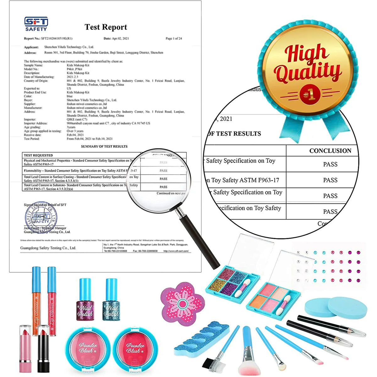 Makeup Years Play Toys Birthday Kit Old Girls, Washable Princess 7 Makeup Real 6 5 Girl Kit Set for Girl, Makeup for 4 3 Cosmetic for 11 10 with Kids Case 9 for Girls Kids, Makeup 12 8 Children