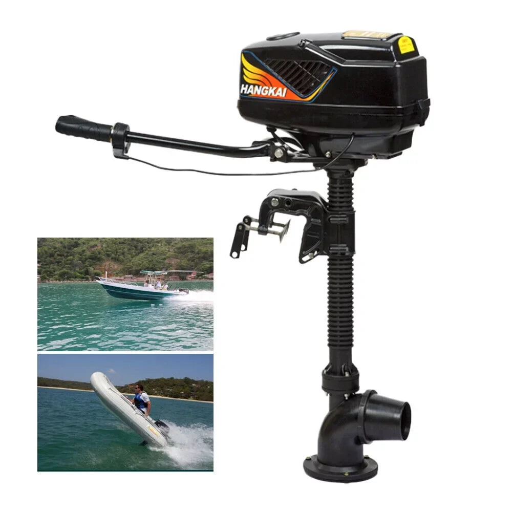 Brushless 48V Motor Engine Boat PUMP Fishing Outboard Electric Motor 4.0JET