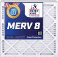 13.5 4-PACK Filters x Furnace Air 14x28x0.5 MERV | MADE Pleated Filter Actual A/C | HVAC Filter | 27.5 IN USA Size: 8 0.5" | King x
