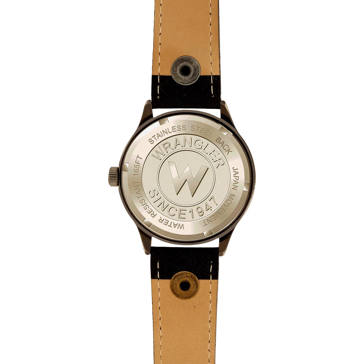 Dial, Blue Wrangler Black Strap 40mm Watch