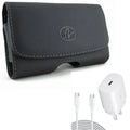 Premier PD Clip LG (L455DL), 5 - Jitterbug Type-C Smart3 Lively ThinQ, G8X 6ft Stylo Case Leather Cable Swivel for Belt Charger Plus Pro w ThinQ, Plus, 25W 4 G7 Harmony USB-C 4 Fast Home
