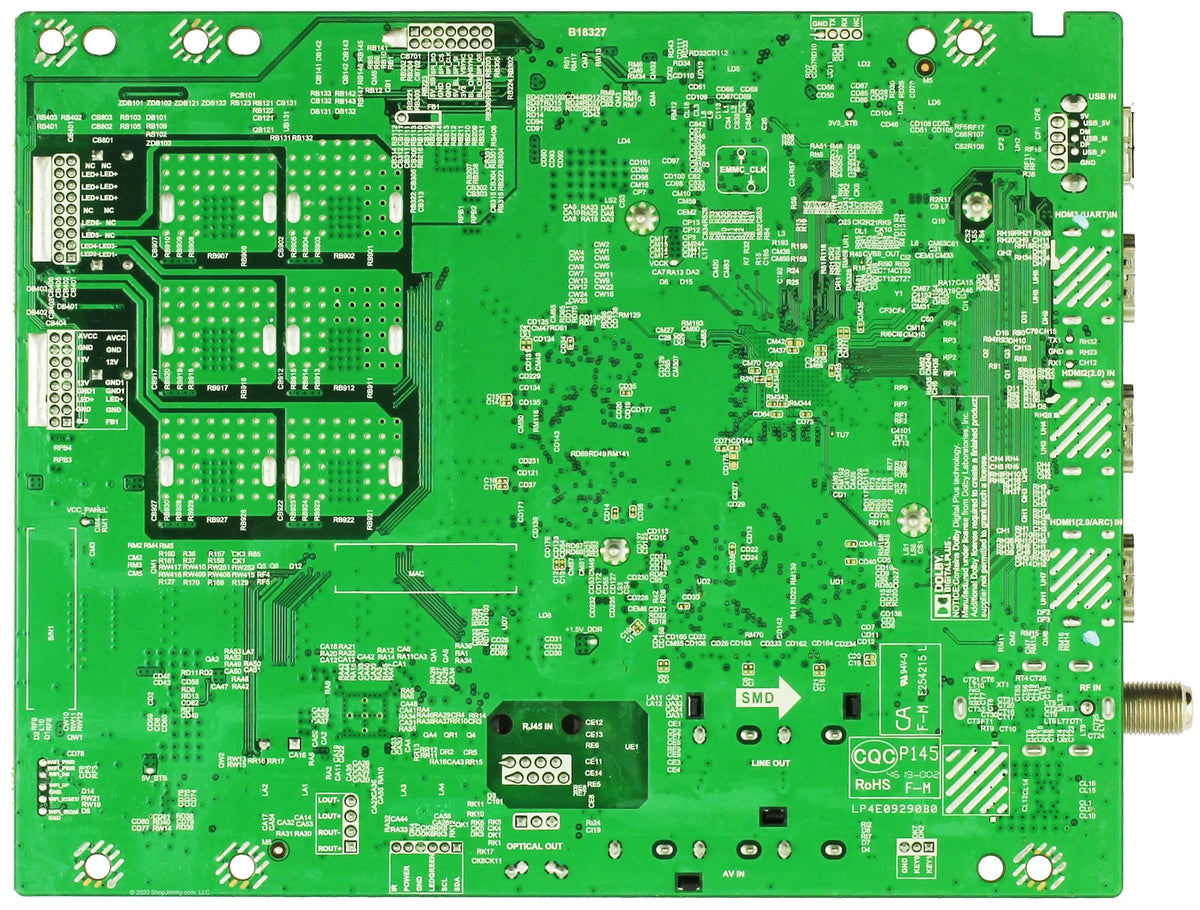 V655-G9 for Serial) 6M03A0001X00J Main Board Vizio (LINIYBTW