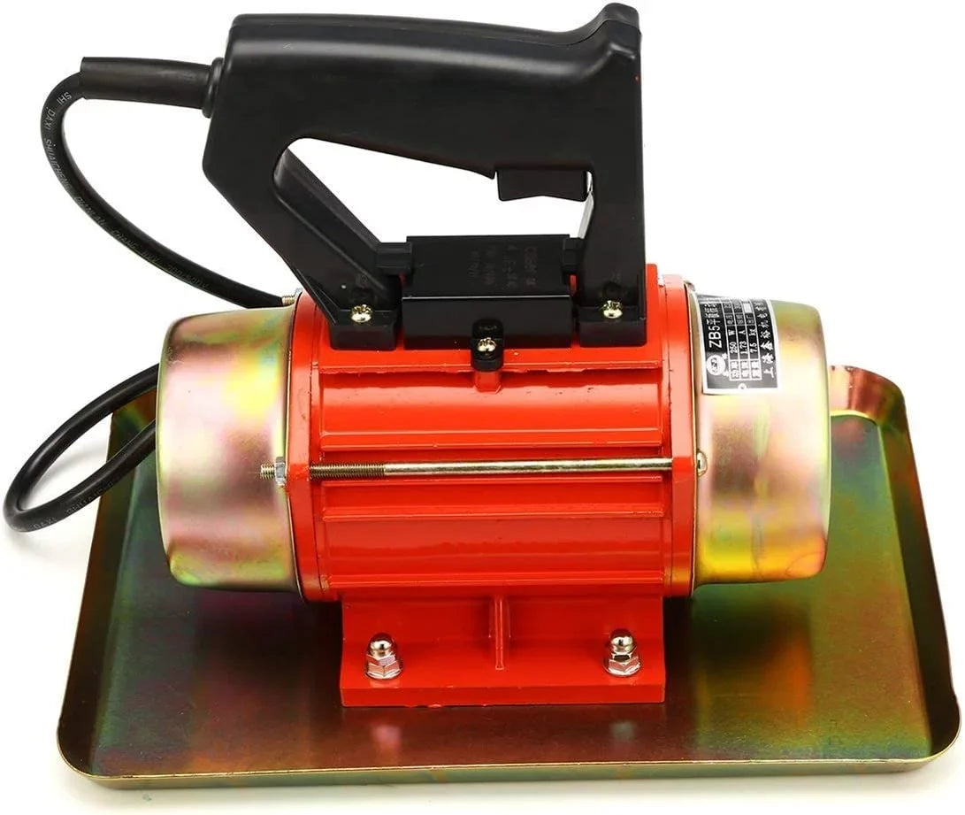 Handheld Cement Vibrator Machine Plate Troweling Vibrating TECHTONGDA Flat 220V Concrete