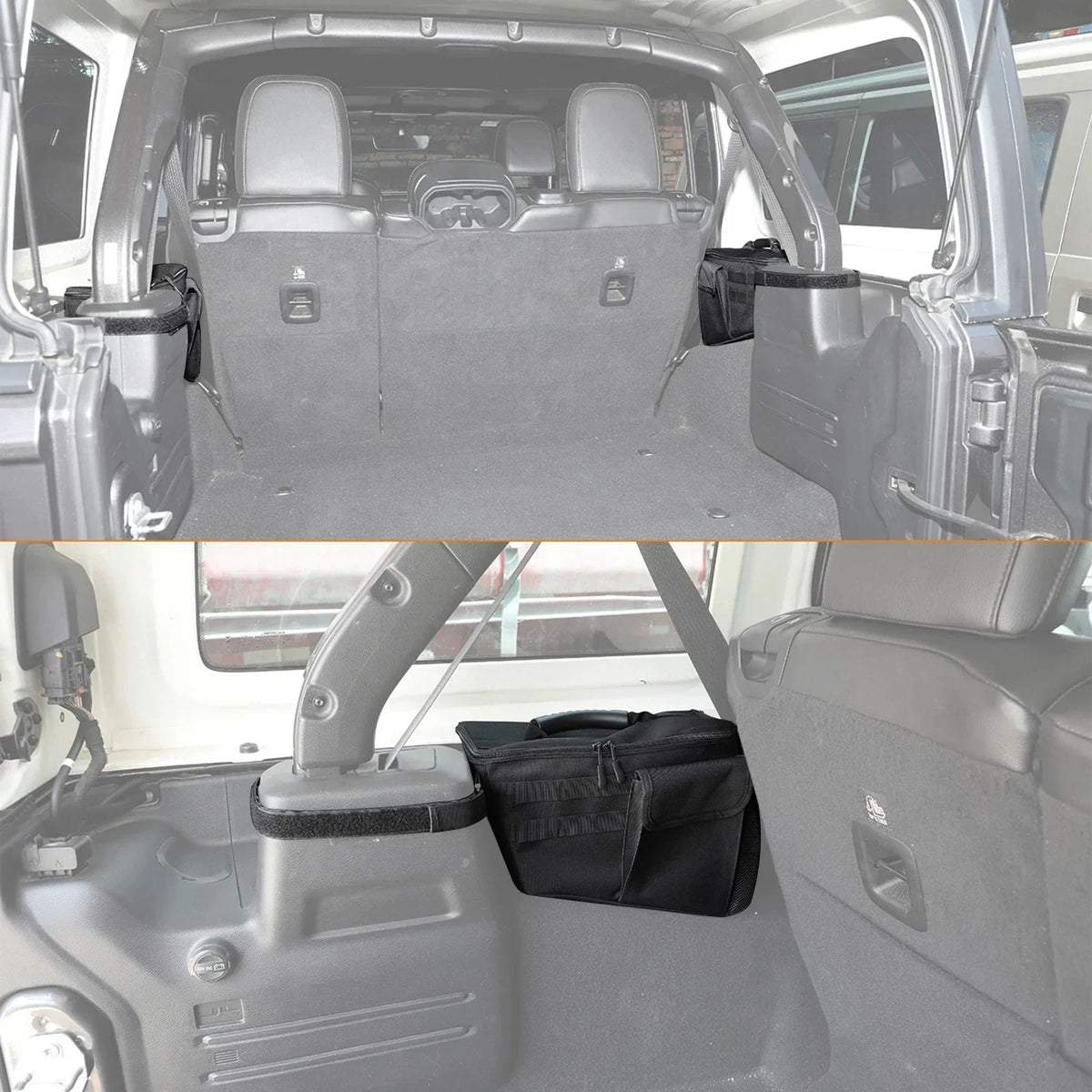 4 Tidying Side Interior JL JK Car 2024 Doors for Accessories Bag Tray Tool Jeep Organizer 2007-2024 Stowing