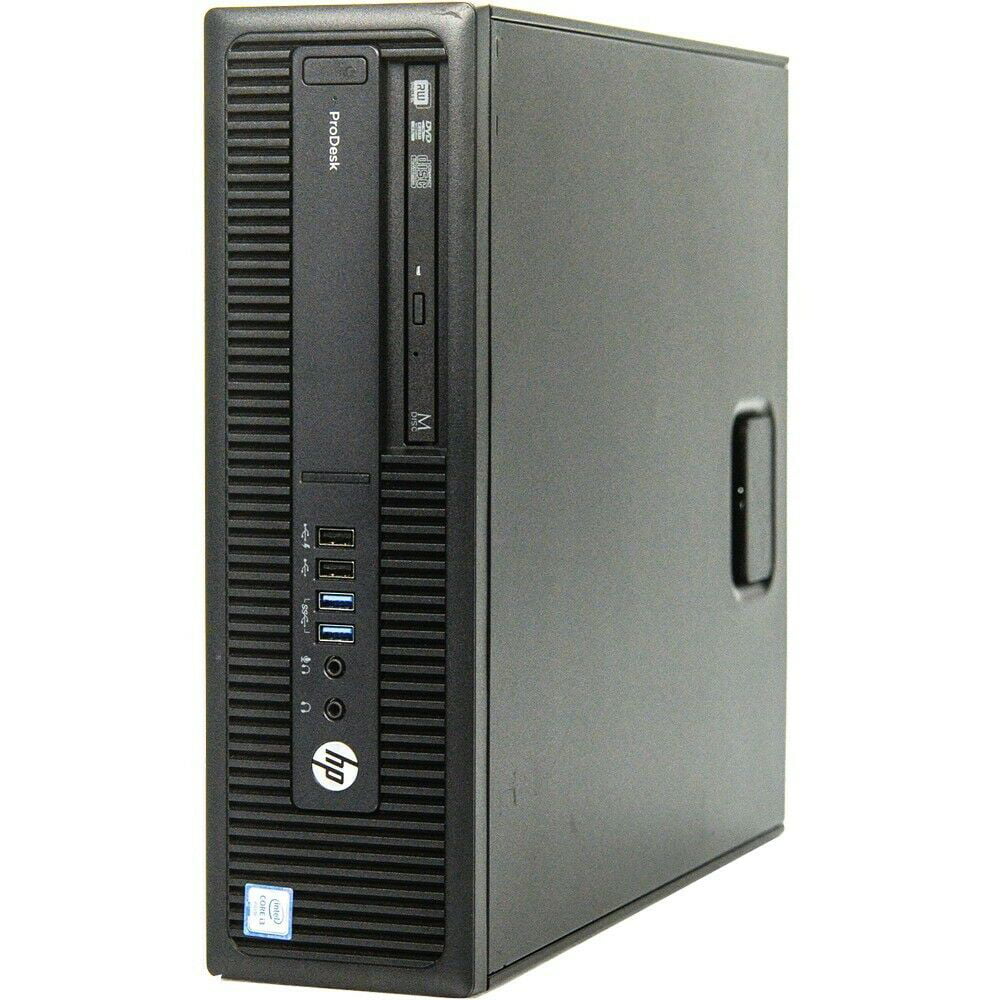 (Refurbished) 1TB 120GB 8GB Mouse, HDD, 3.3GHz Ram, SSD, & Keyboard Pentium PC Pro CPU Pre-Owned G4400 G2 HP WiFi, Computer 600 Win10 Desktop DVD,