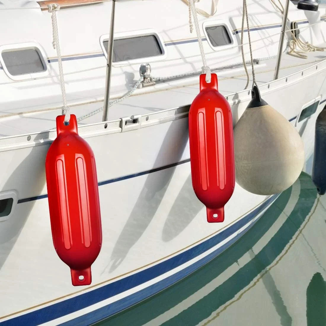 Ribbed of SPECSTAR Bumper Marine Shield Fender Pack Protection 4 for Boat Vinyl