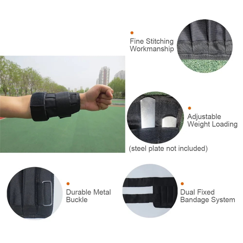 Ankle Oxford Exercise Loading Loading Abody Packs Weighted Weight Wraps Strength Weighted 2 Training Wrist Adjustable Max (Empty) 5/10kg