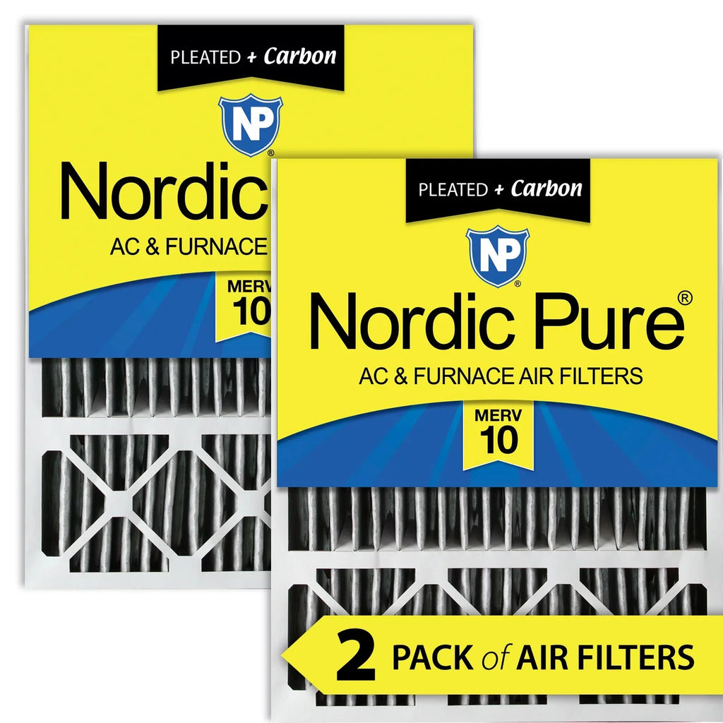 Carbon Lennox MERV + (4 Pack AC X6673_X6675 2 3/8) 20x25x5 Filter 10 Replacement