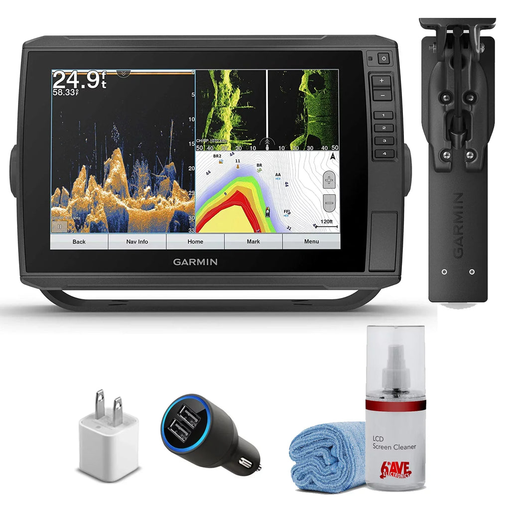 Transducer GT56UHD-TM Garmin 106sv & with Travel with Cleaning Ultra ECHOMAP Kit 6Ave