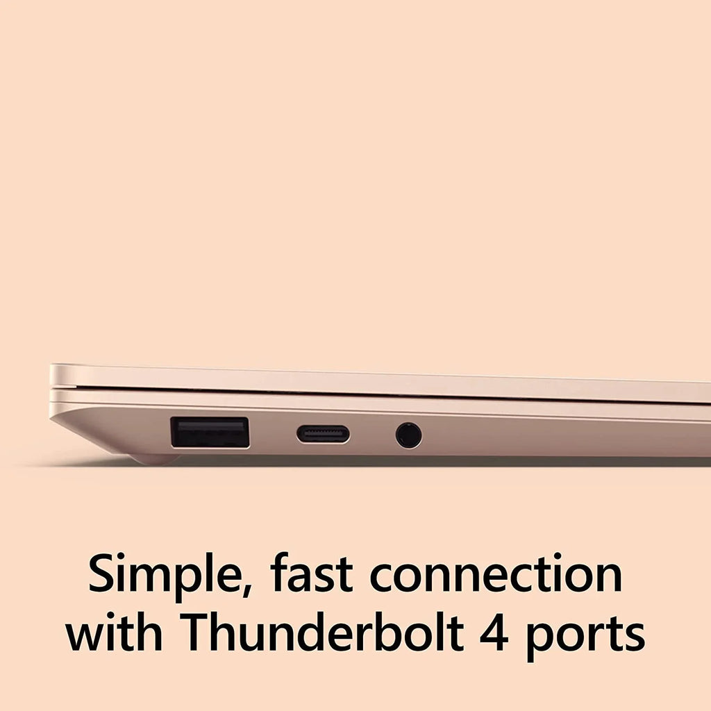 (2022), Laptop Lightweight, i5 13.5" Windows Life, & Screen, Storage 11, for Battery 512GB Touch with Surface 5 Sandstone Long Thin 8GB Multi-Tasking, Processor Fast