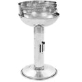 Steel BBQ Buyweek Stainless Charcoal Pedestal Grill
