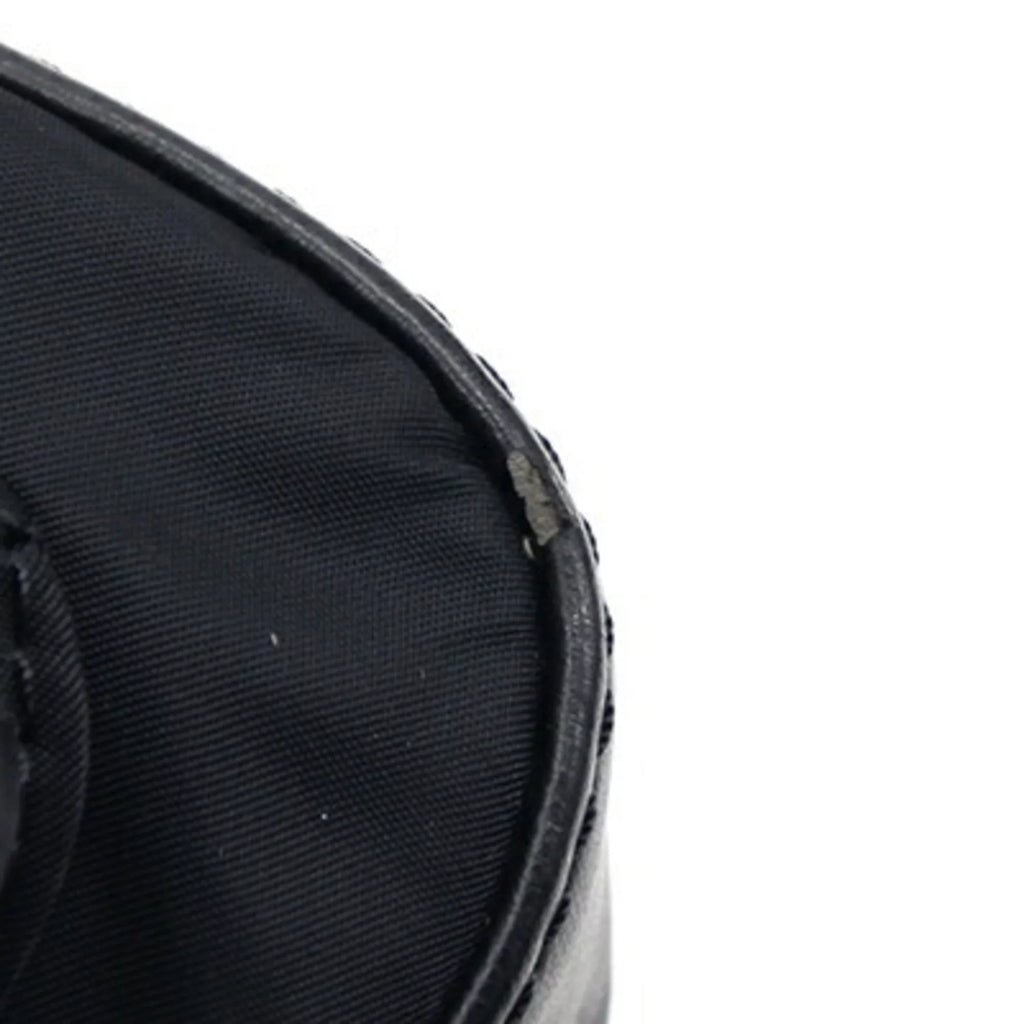 58044 shoulder Burch Pre-Owned Perry ladies black nylon BURCH leather green (Good) Tory TORY bag