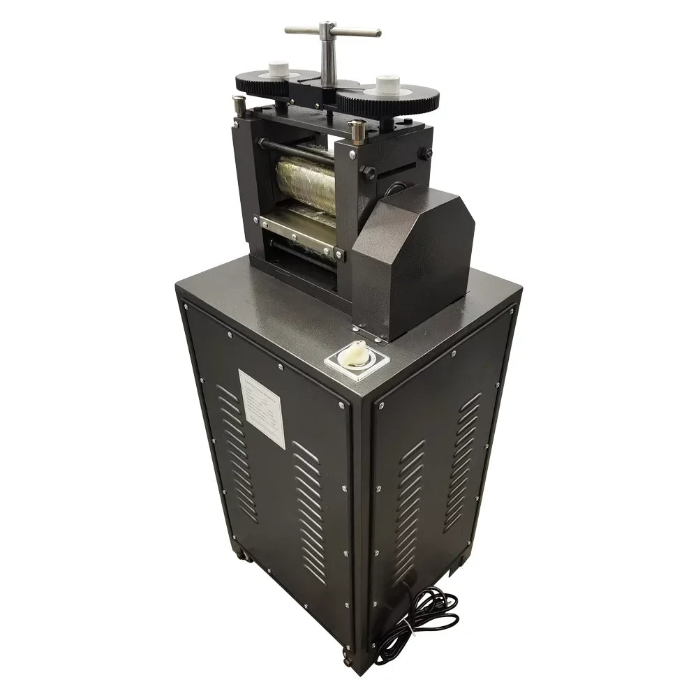 Electric INTSUPERMAI Gold Jewelry Machine Smooth Flake Making Roller Mill for Rolling