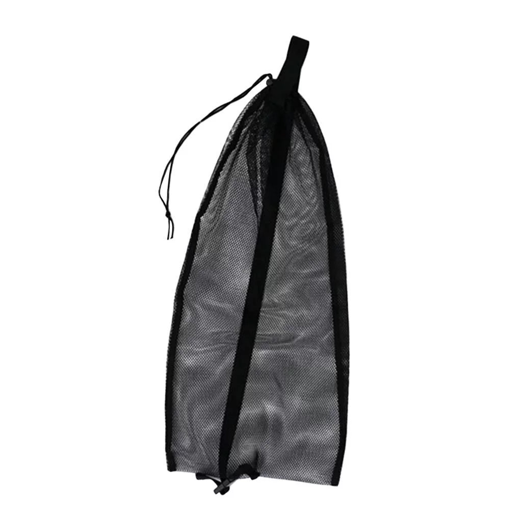 for Mesh Black Diving 5xDrawstring Bag Scuba Shoulder Strap Equipment Snorkel