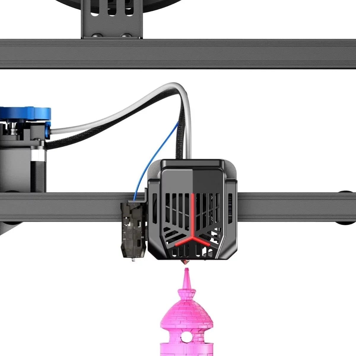 Platform, Printers, Steel Printer Full-Metal with 3D Auto-Leveling Pre-Installed Kit, Neo CR V2 Creality 3D Spring Extruder, Ender PC 220220250mm 3 Official 95% Touch