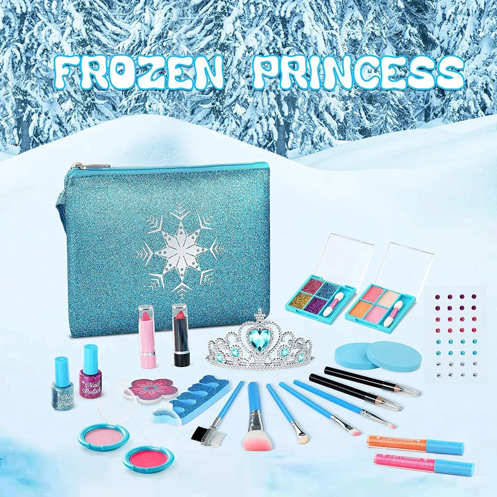 Makeup Years Play Toys Birthday Kit Old Girls, Washable Princess 7 Makeup Real 6 5 Girl Kit Set for Girl, Makeup for 4 3 Cosmetic for 11 10 with Kids Case 9 for Girls Kids, Makeup 12 8 Children