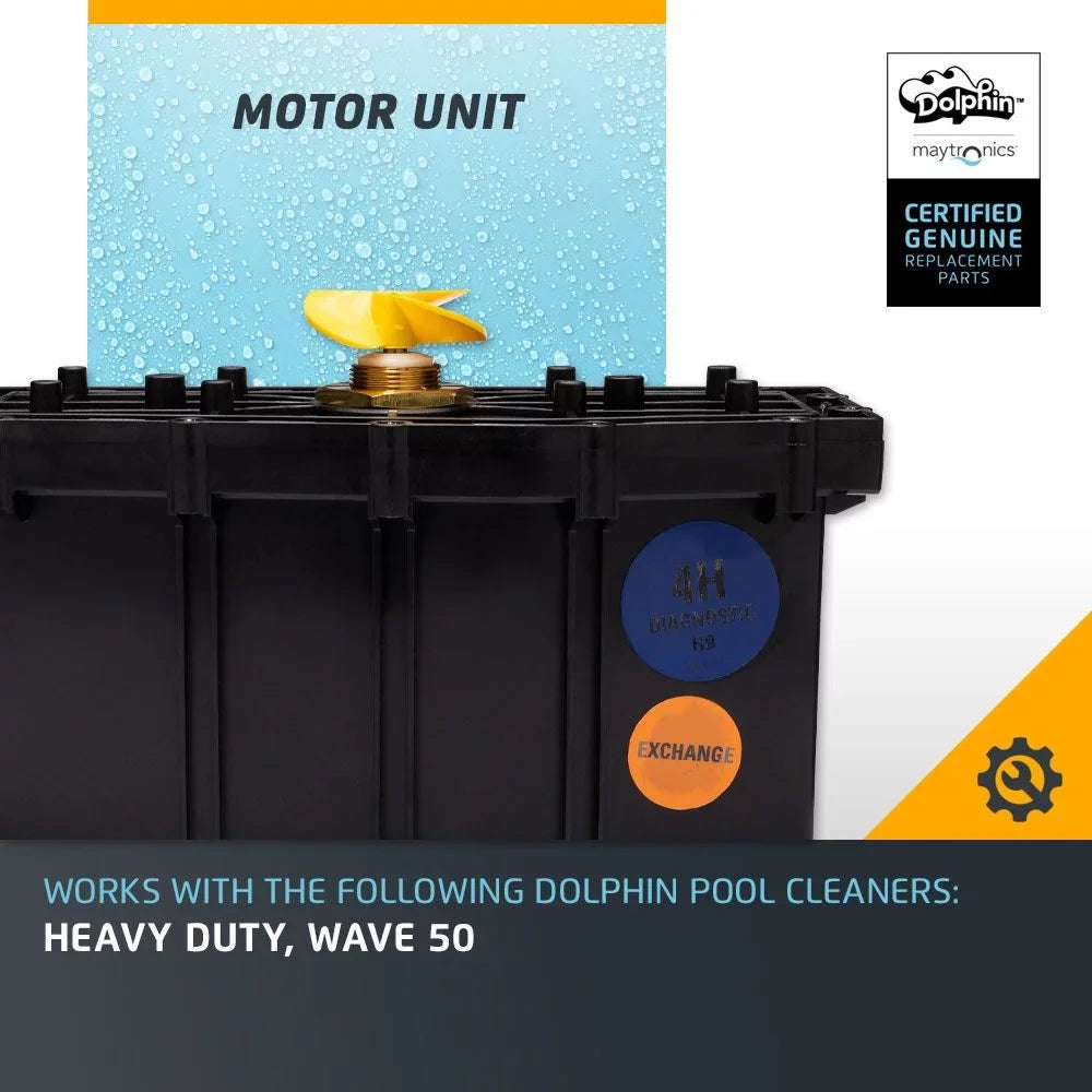 Number Cleaner Unit Motor Genuine Pool — Dolphin Replacement Part Robotic — Part 9995365RD-EX