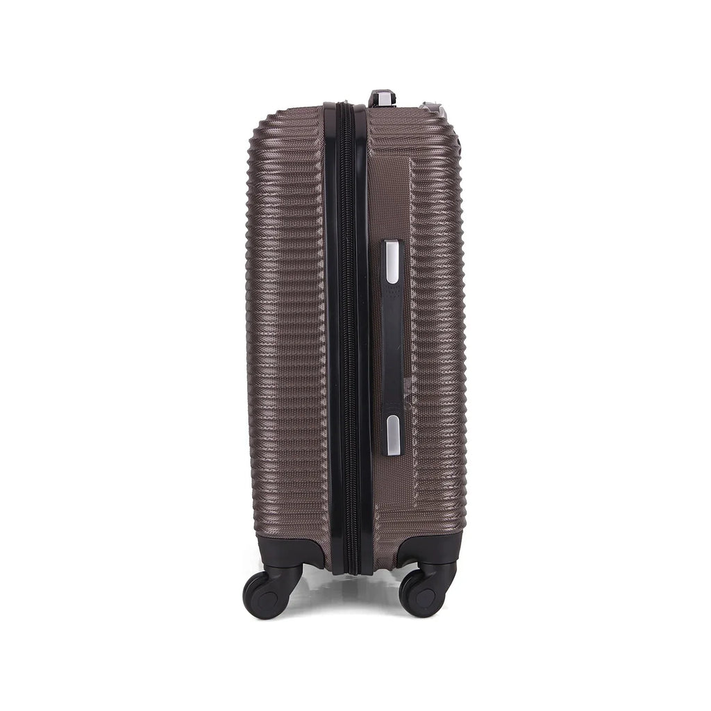 Royal Carry-On (IUROY00S-BRO) InUSA Luggage Brown Plastic PC/ABS