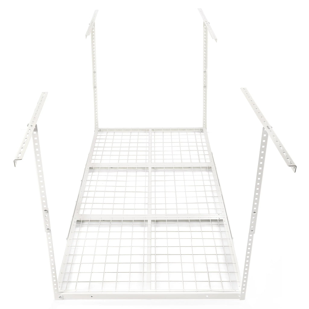 Width White Length Kojem 72" 36" Storage Garage 40" x 3x6 x Adjustable Ceiling Rack, Storage Height, Overhead