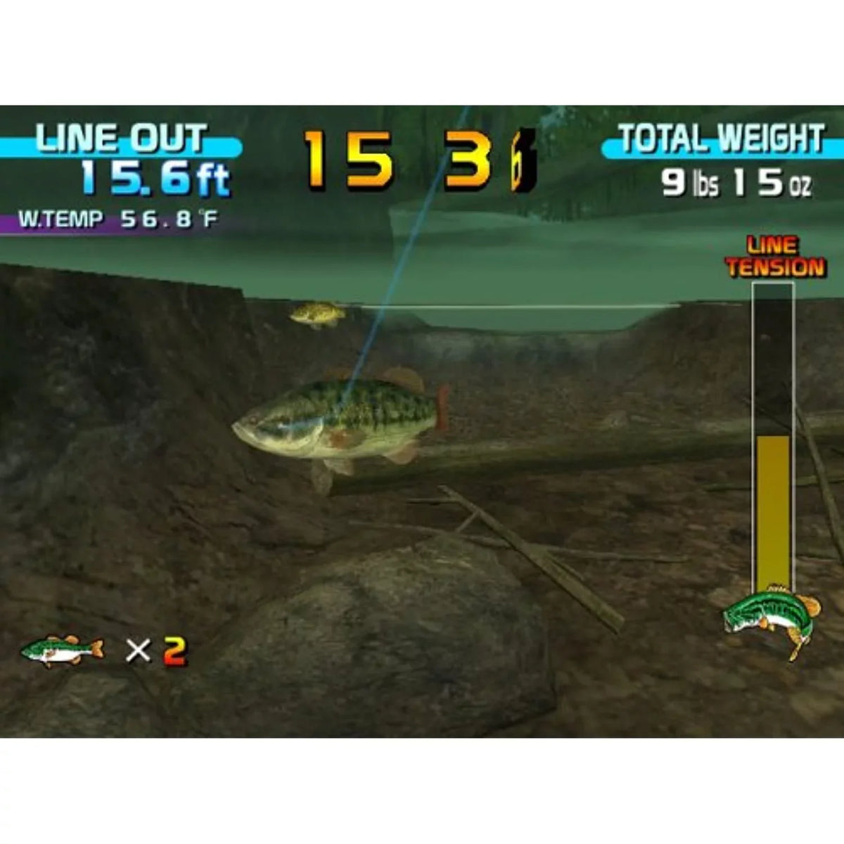 Sega Nintendo Wii Bass - Fishing