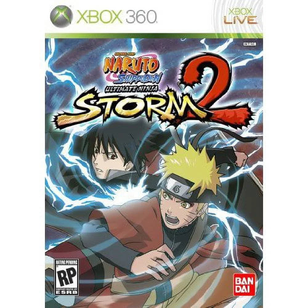 Namco Ninja Naruto Storm (Xbox Ultimate - Shippuden: Game Video 360) 2