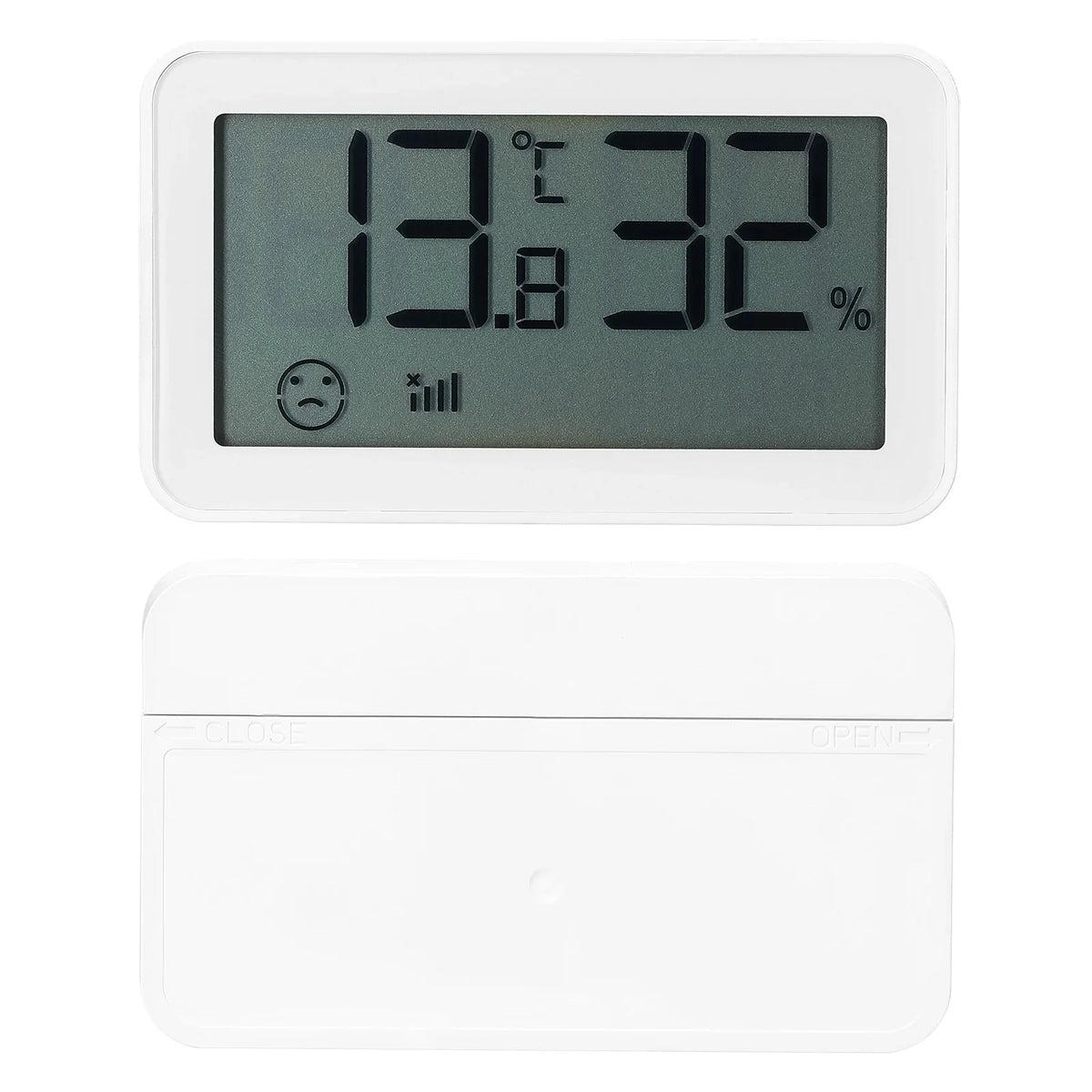 Bt Humidity With Room Office Display Humidity Thermo-Hygrometer,Thermometer Baby Indoor Display Time And With Time Compatible / Indicator Bisofice Compatible With Compatible Temperature