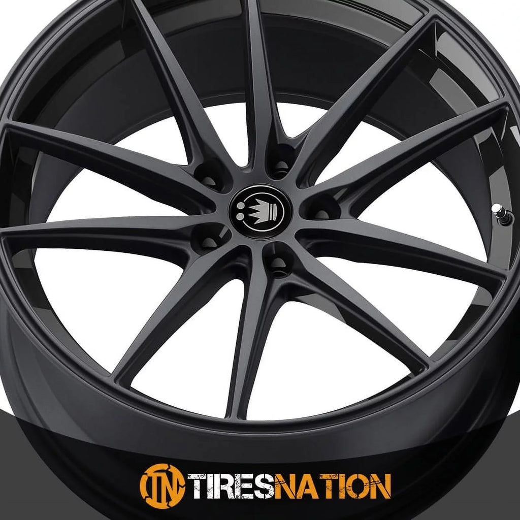 Gloss Wheel Black 19x8.5 Oversteer 5x114.3 +45et 37B Konig