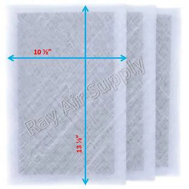 Compatible Cleaner Replacement Filter MicroPower SUPPLY RAYAIR Pads WHITE 12x16 Air with (3 Pack) Guard