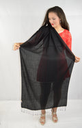 Shawl) weight Pashmina Shawl/Scarf/Scarves Regular (Black Shawl/Summer Shawl/Pashmina Shawl/Evening Shawl/Sheer Shawl/Water Shawl/Light Fancy