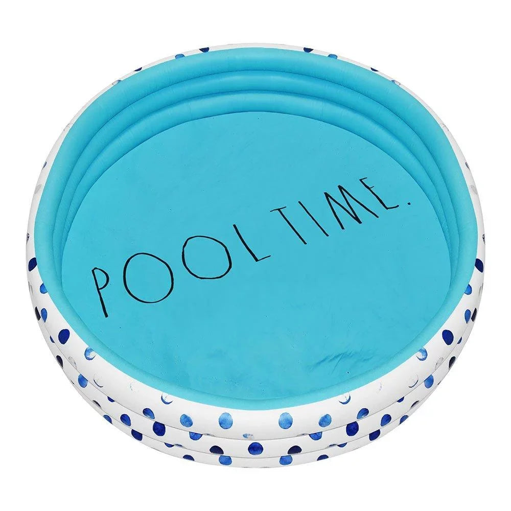 Time 38012E - Inflatable Polka Dunn Dot Pool Rae Mini Pool Indigo