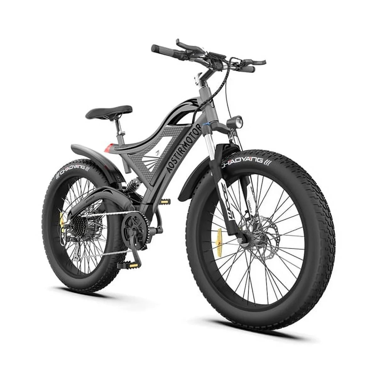 Bicycle Tire Mountain AOSTIRMOTOR Fat In. Electric Hot Electric 26 Bike Adults