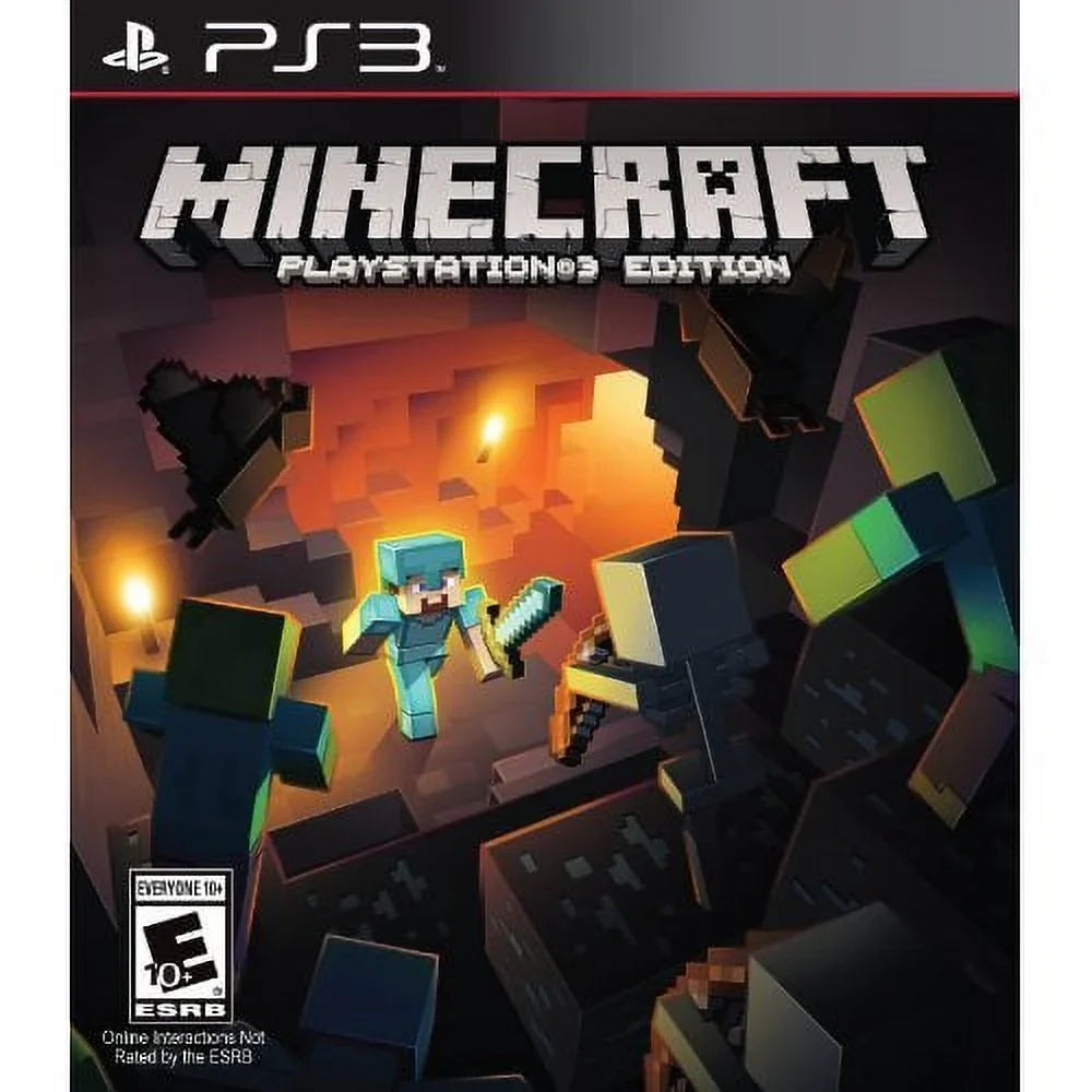 PlayStation Minecraft - 3 Refurbished