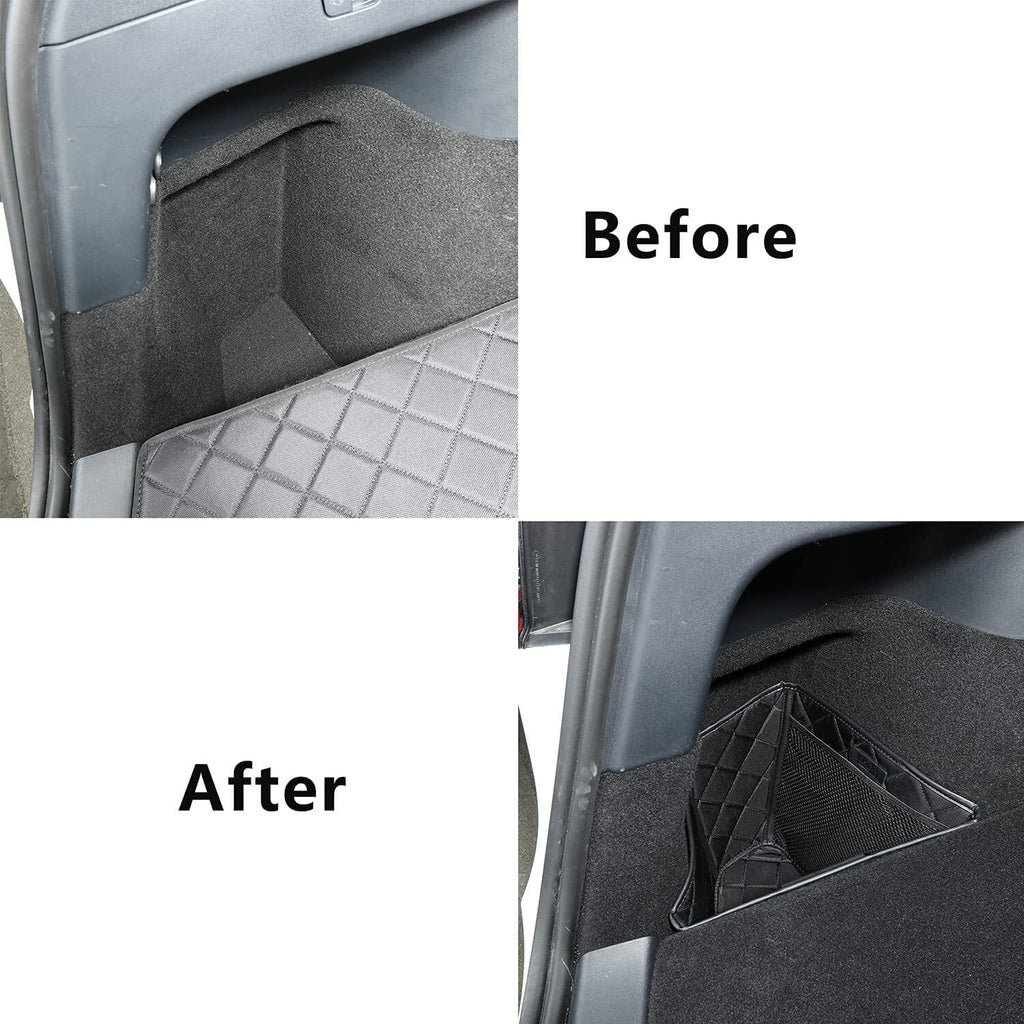 Tesla Rear 2020-2023 Pair, Model Y Storage Pocket Organizers, Trunk