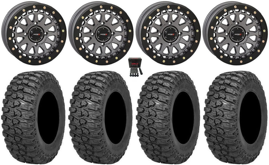 15" SB-6 Maverick Gm 3 Trail 32" 2.0 Saw (5+2) Commander Tires Outlander Wheels Defender Can-Am System Renegade