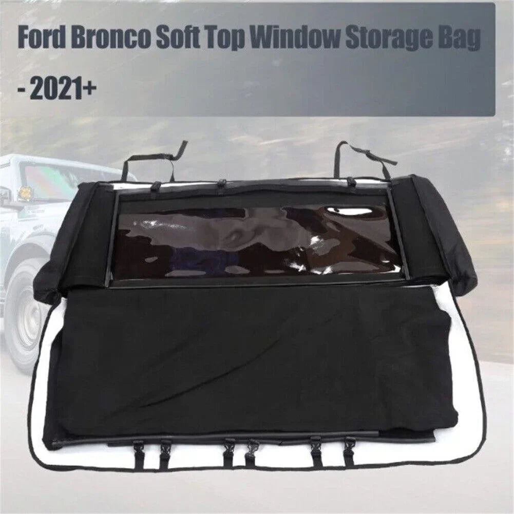 Soft Storage Window 600D Accessories Top Bag 4-Door For 2021-2023 US Bronco