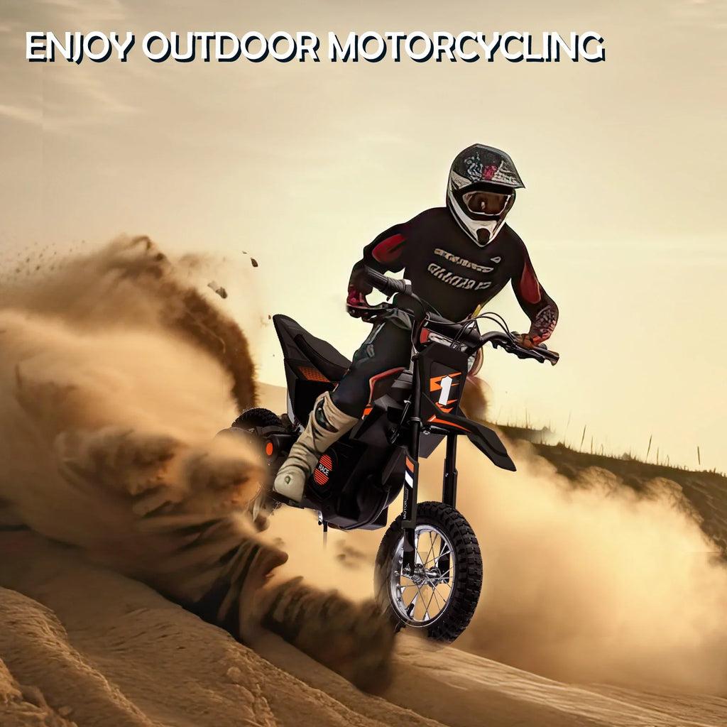 Years Child Toy JoyWheels 13mph, 24V Dirt Motor Bike, Motorcycle Ages Bike, Boys Black Electric +, 13