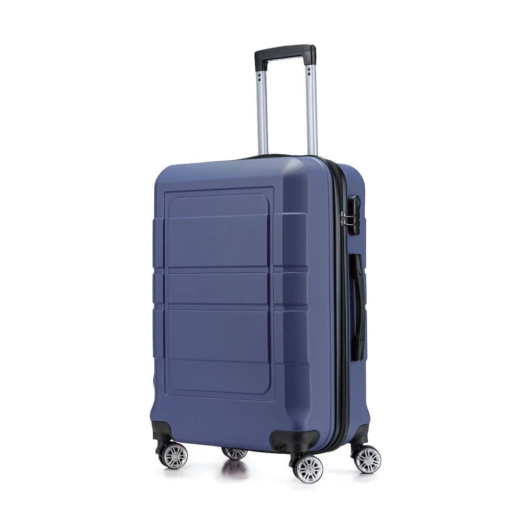 Luggage Wheels Blue Suitcase TSA Sets Double Expandable Lock GOWELL Durable PC+ABS