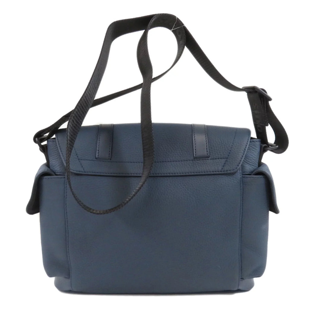 Christopher M58475 Taurillon Leather Shoulder Pre-Owned Bag (Good) Men's