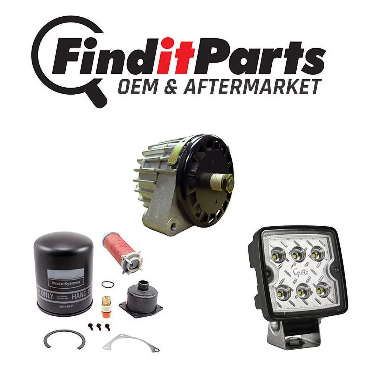 On Cummins LF3861 Lube Filter, Spin