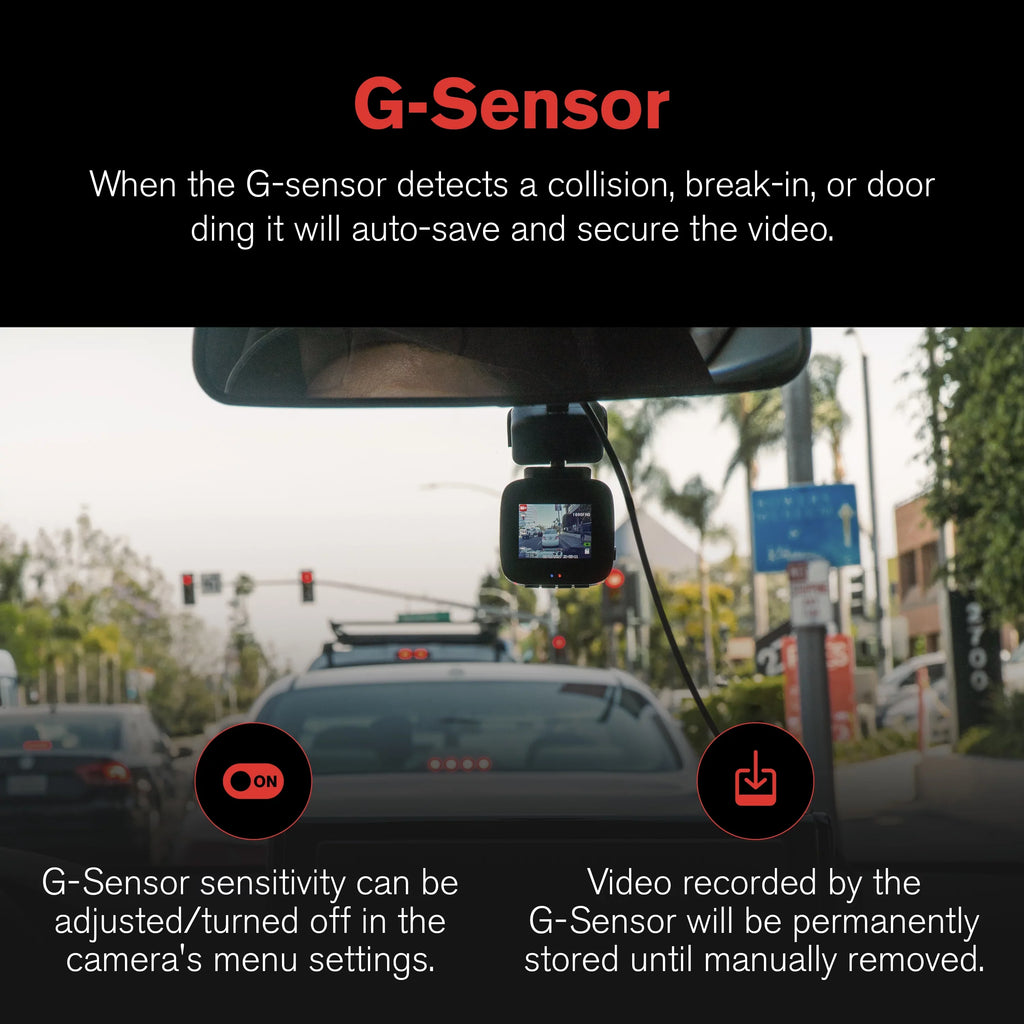 Recording Record 2.4" App, YADA Technology Angle Park Lense, with Wide with Mode, LCD 140 1080p and Screen, Loop G-Sensor Roadcam Degree