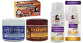 (2oz Acid Serum Del & Oz) Tepezcohuite (125g) Hyaluronic creams Papago + Fl (3.38 + Night Soap Tepezcohuite each) Indio Day