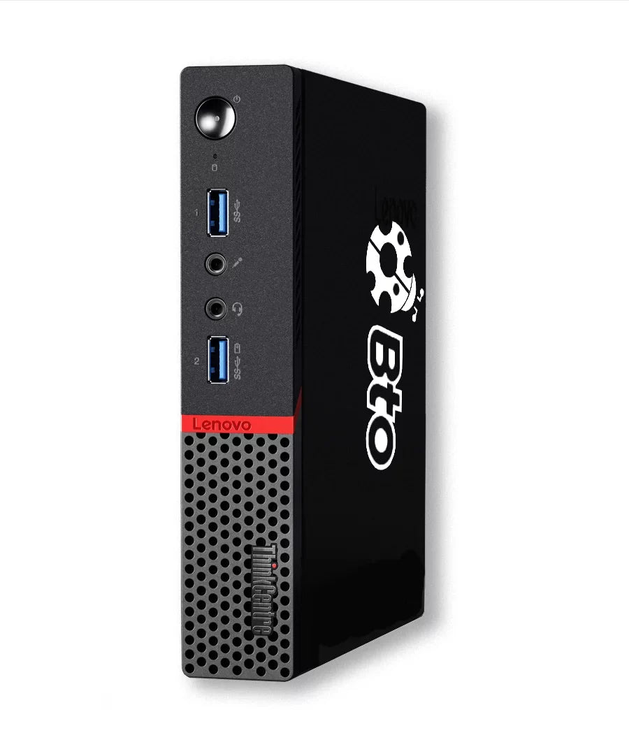RAM Mini Desktop SSD Tiny 256GB Processor (Refurbished) Wifi PC 10 Pentium Windows upto M600 Mouse KB Adapter Lenovo Computer Bto 4GB & 2.64GHz Pre-Owned