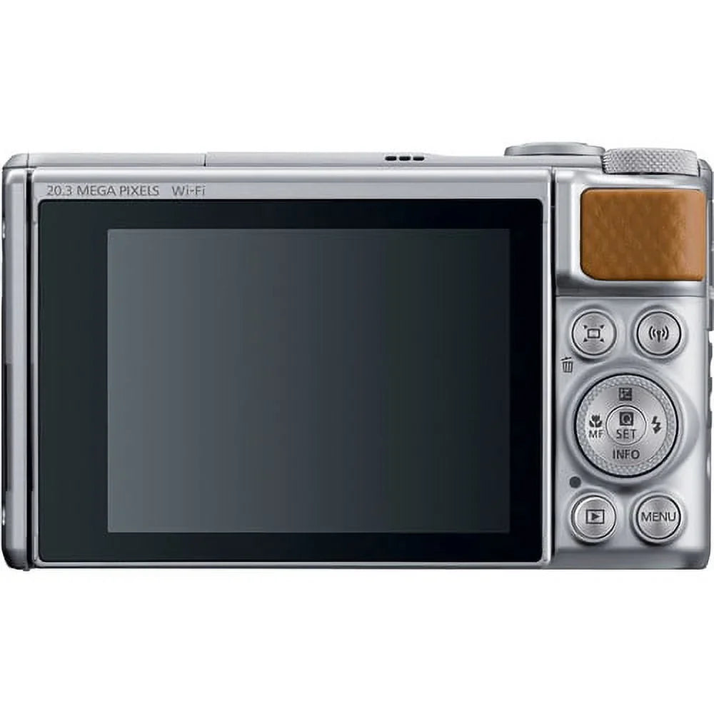 Card Premium + Batteries SX740 Case (Silver) Canon 2 Camera Camera PowerShot + GB with + Digital Tripod HS 64