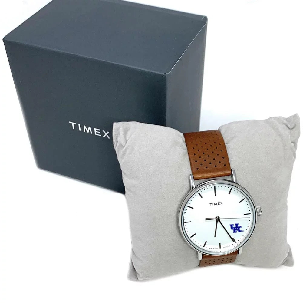 Leather Watch Whites Timex Saint Bright Timex Blues Womens Louis St