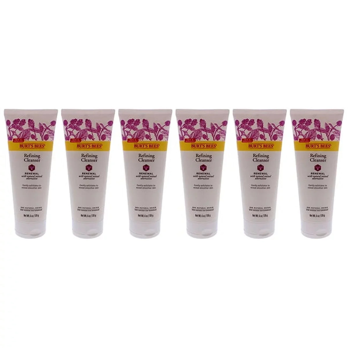 of Cleanser Renewal oz Unisex - - 6 Cleanser Bees 6 for Burts Refining Pack by