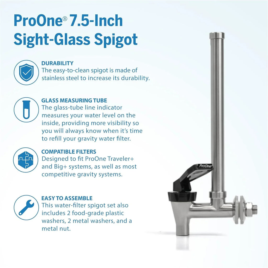 Designed And Traveler+ Systems, Gravity Water-Filtration Water-Filtration Spigot, Systems Fits For Big+ Most