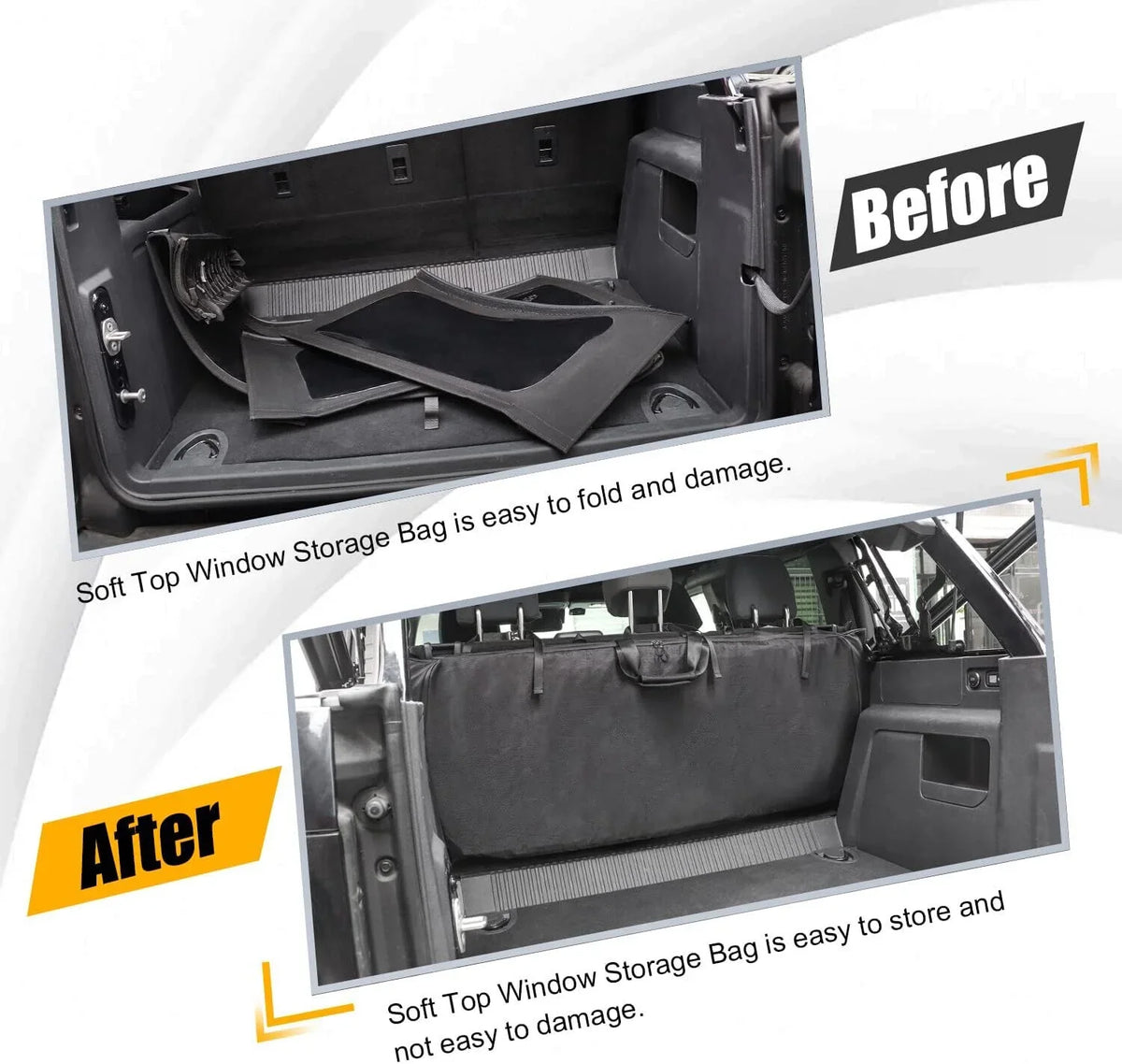 Top 2021-2022 Soft SHIPPING Bronco Window For Accessories Bag FAST Storage